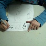 copying real items in drawing class for kids