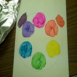 Color wheel with  6 colors