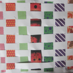 a woven scrapbooking page for kids