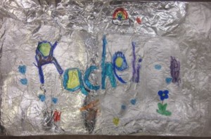 Sharpie Drawings on Tin Foil – Art is Basic