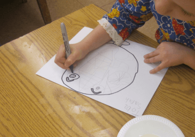 drawing faces