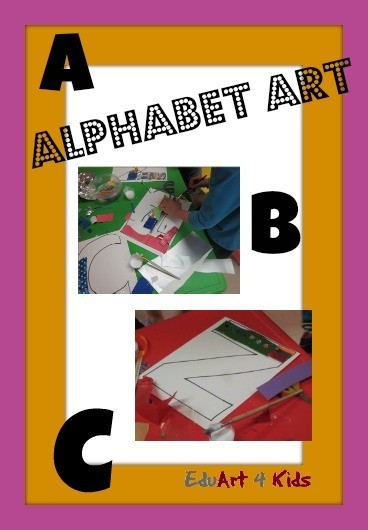 alphabet collage