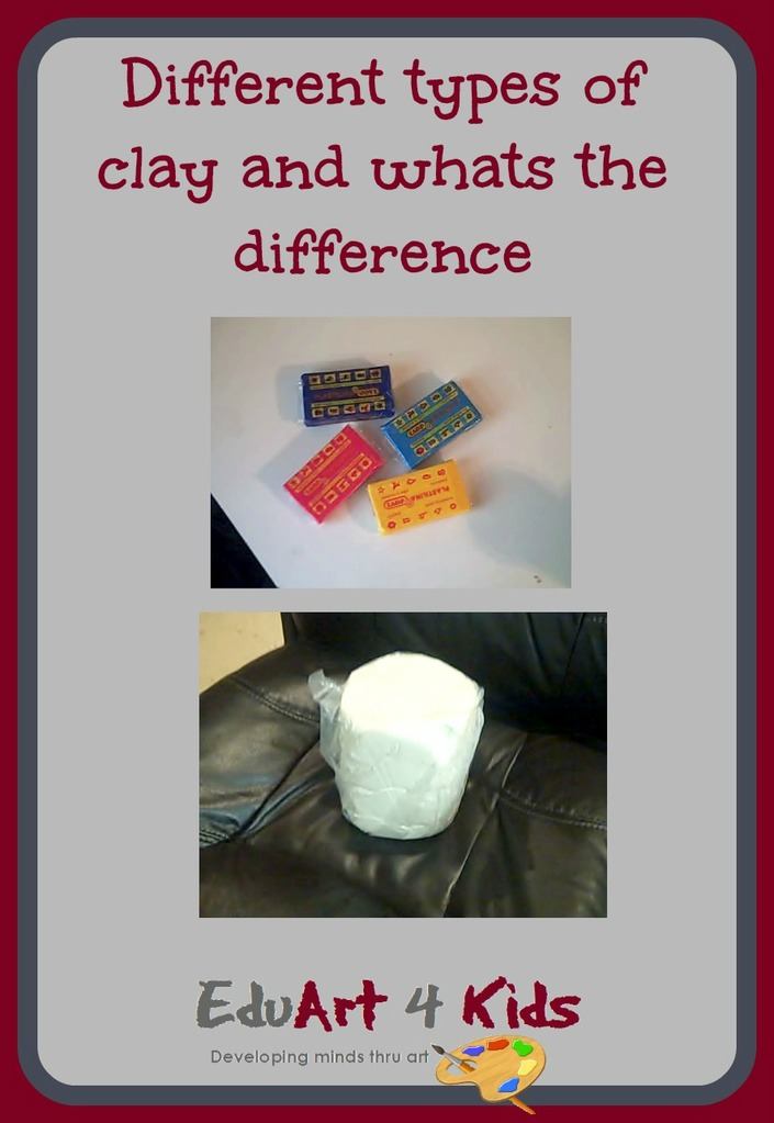 Types of clay for kids Did you think all there was is playdough? Edu Art 4 Kids