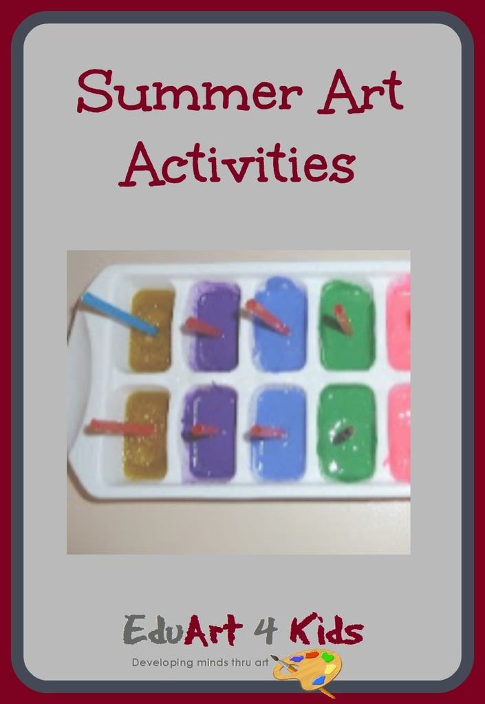Some summer art activities to make your time outdoors that much more ...